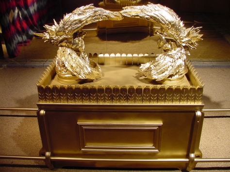 The Ark of the Covenant in the Holy Land Tour at The Great Passion Play in Eureka Springs, Arkansas